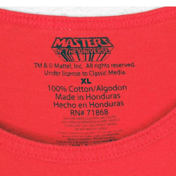 He-Man Master's of the Universe Red Tank Suns Out Guns Out  XL - Picture 3 of 5